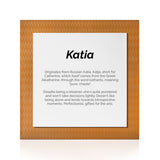 Quadro Significado do Nome Kátia