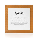 Quadro Significado do Nome Afonso