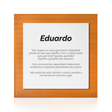 Quadro Significado do Nome Eduardo