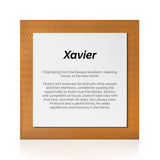Quadro Significado do Nome Xavier