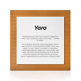 Quadro Significado do Nome Yara