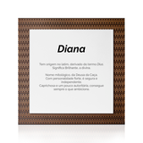 Quadro Significado do Nome Diana