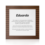 Quadro Significado do Nome Eduardo