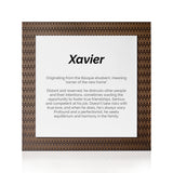 Quadro Significado do Nome Xavier
