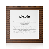 Quadro Significado do Nome Úrsula