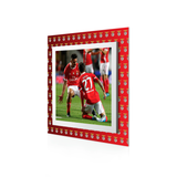 Quadro Decorativo SL Benfica Logo - Eusébio