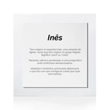 Quadro Significado do Nome Inês
