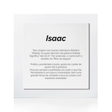 Quadro Significado do Nome Isaac