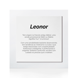 Quadro Significado do Nome Leonor