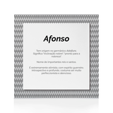 Quadro Significado do Nome Afonso