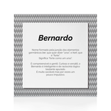 Quadro Significado do Nome Bernardo