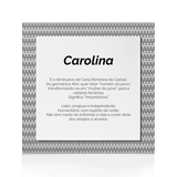 Quadro Significado do Nome Carolina