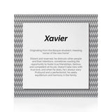 Quadro Significado do Nome Xavier