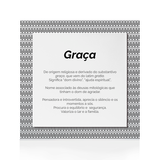 Quadro Significado do Nome Graça