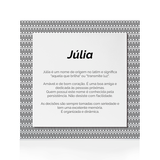 Quadro Significado do Nome Júlia