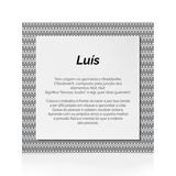 Quadro Significado do Nome Luís