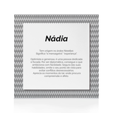 Quadro Significado do Nome Nádia