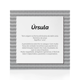 Quadro Significado do Nome Úrsula