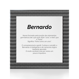 Quadro Significado do Nome Bernardo
