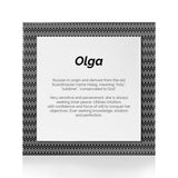 Quadro Significado do Nome Olga