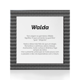 Quadro Significado do Nome Walda
